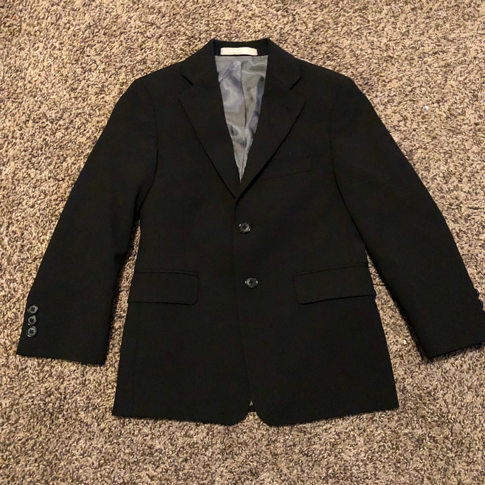 Boys Nordstorm Suit Coat Black Size 8 Regular